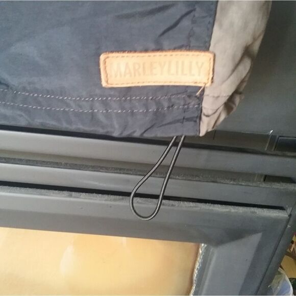 MARLEYLILLY Monogrammed Pullover Rain Jacket Women's Size Medium - Picture 9 of 9